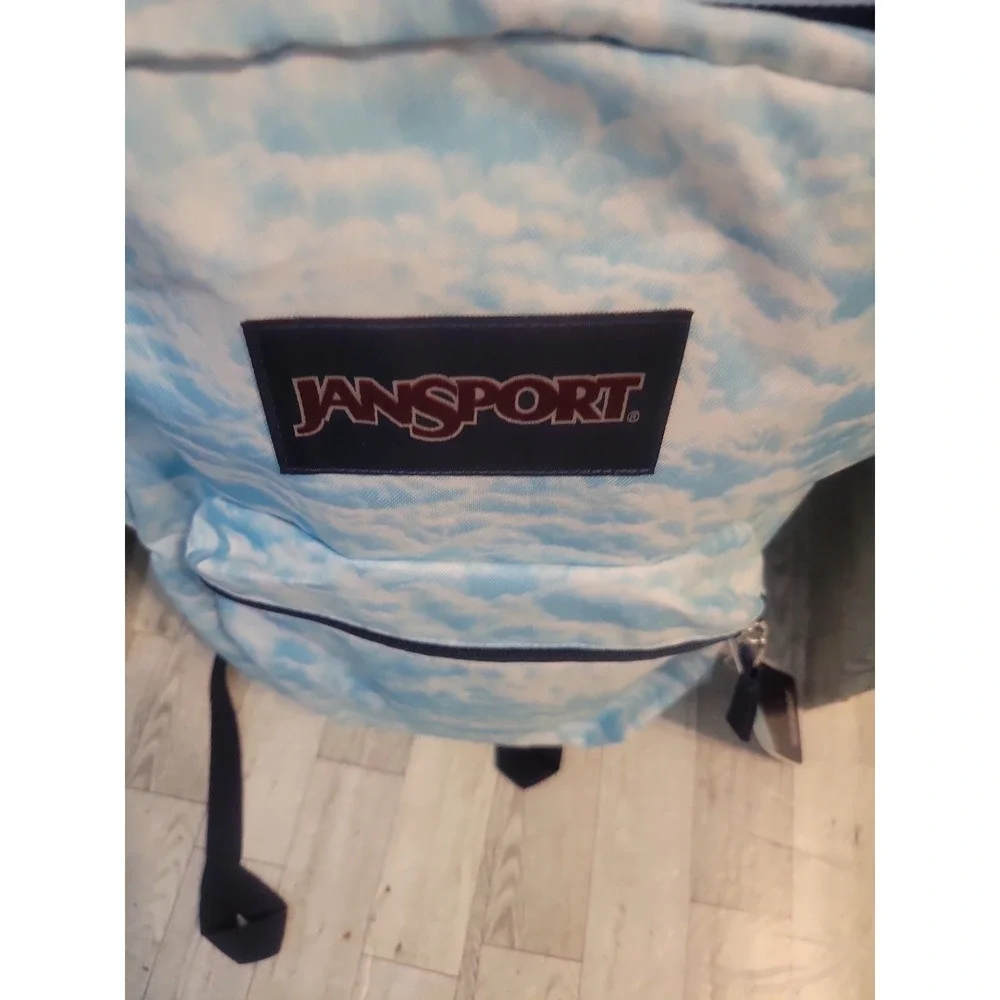 JanSport CROSS TOWN Backpack JS0A47LW7T4 Mile High Cloud NEW